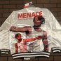 MENACE II SOCIETY Headgear Classics Streetwear White Jacket~Never Worn~ S - 2XL