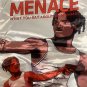 MENACE II SOCIETY Headgear Classics Streetwear White Jacket~Never Worn~ S - 2XL