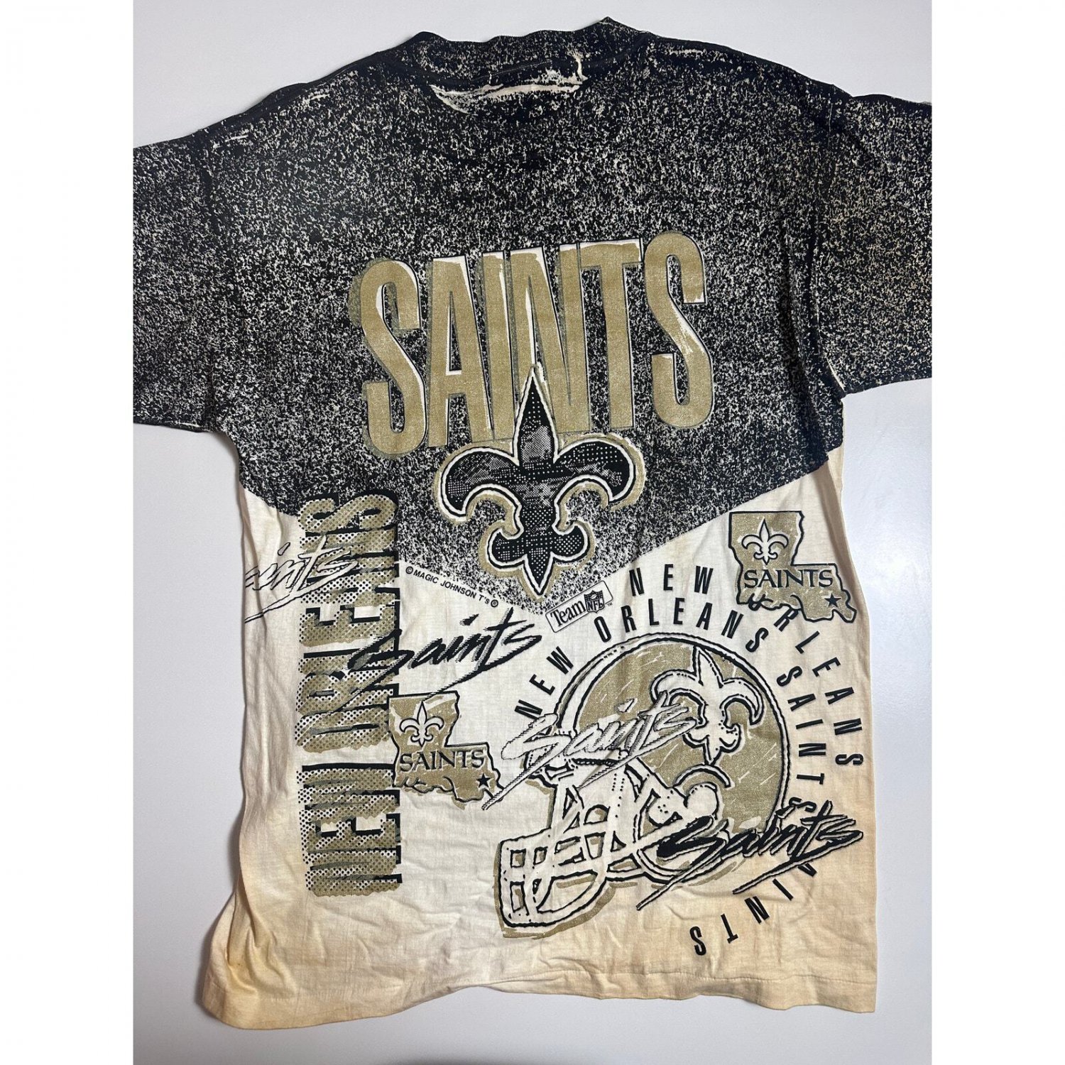 Saints Vintage AOP T-Shirt