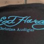 ED HARDY by Christian Audigier- Vtg Black Sleeveless Pullover Vest~NEW~M-2XL