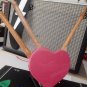 STEVE VAI - Triple-Neck Signature Heart 1:4 Scale Replica Guitar ~Axe Heaven~