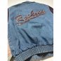 Colorado Rockies Vintage Denim Jacket with Leather Sleeves