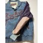 Colorado Rockies Vintage Denim Jacket with Leather Sleeves