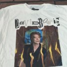 DAVID BOWIE - Retro White T-shirt ~Never Worn~ S M L XL