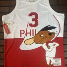 SPEEDY GONZALES/PHIL White Headgear Classics Basketball Jersey ~Never Worn~ 2XL