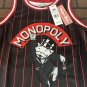 MONOPOLY Black Headgear Classics Basketball Jersey ~Never Worn~ S XL