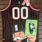 MONOPOLY Black Headgear Classics Basketball Jersey ~Never Worn~ S XL