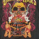 GUNS N' ROSES-2012 Distressed Welcome to Fabulous Las Vegas T-shirt ~Never Worn~