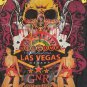 GUNS N' ROSES-2012 Distressed Welcome to Fabulous Las Vegas T-shirt ~Never Worn~