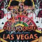 GUNS N' ROSES-2012 Distressed Welcome to Fabulous Las Vegas T-shirt ~Never Worn~