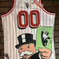 MONOPOLY White Headgear Classics Basketball Jersey ~Never Worn~ XL