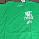 SPRITE - 2021 Obey Your Thirst 2 sided T-shirt ~Never Worn~ M L