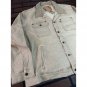 Levi's Beige Denim Jacket with Corduroy Collar