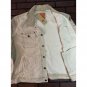 Levi's Beige Denim Jacket with Corduroy Collar