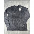 Kangol Dark Acid Wash Long Sleeve Shirt ~New with Sizes S, M, XL, XXL~