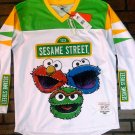 SESAME STREET Headgear Classics Hockey White Jersey ~Never Worn~ M L XL