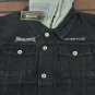 MEGADETH x PRIMITIVE Countdown Two-Fer Black Denim Jacket~Never Worn~ S M