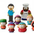 SOUTH PARK Micro Vinyl Figures Lot of 8 ~Opened Bags But Sealed~