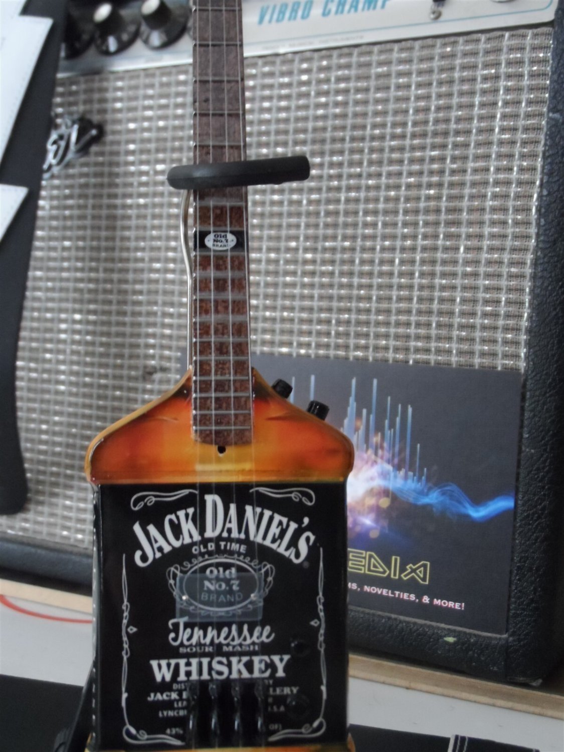 MICHAEL ANTHONY (Van Halen)-Jack D Bass Guitar 1:4 scale ~Axe Heaven~