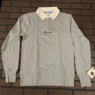 CHAMPION Gray Rugby Shirt Long Sleeved~BRAND NEW~ S M L XL