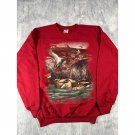 Nature Vintage Red Sweatshirt ~Never Worn~