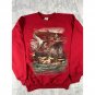 Nature Vintage Red Sweatshirt ~Never Worn~