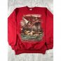 Nature Vintage Red Sweatshirt ~Never Worn~