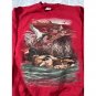 Nature Vintage Red Sweatshirt ~Never Worn~
