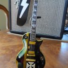 JAMES HETFIELD - Signature Distressed Maltese Cross 1:4 Scale Guitar ~Axe Heaven