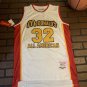 LEBRON McDonalds "32"Headgear Classics Basketball Jersey~Slight Dye Defect~S 2XL