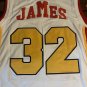 LEBRON McDonalds "32"Headgear Classics Basketball Jersey~Slight Dye Defect~S 2XL