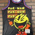 PAC MAN Black Headgear Classics Basketball Jersey ~Never Worn~ S M L