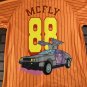 BACK TO THE FUTURE Headgear Classics Orange Baseball Jersey ~Never Worn~L XL 2XL