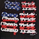 CHEAP TRICK- Red, White, and Blue Flag Logo T-shirt ~Never Worn~ L