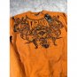 Tap-Out UFC Vintage Orange Sweatshirt ~Never Worn S, M, L, XL, 2XL~