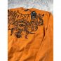 Tap-Out UFC Vintage Orange Sweatshirt ~Never Worn S, M, L, XL, 2XL~
