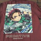 Primitive / Demon Slayer Tanjiro Maroon Utility Jacket ~Never Worn~ M L XL