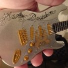HARLEY DAVIDSON Custom Fender Strat 1:4 Scale Replica Guitar ~Axe Heaven~
