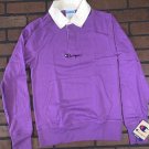 CHAMPION Purple Rugby Shirt Long Sleeved~BRAND NEW~ S