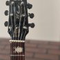 KIRK HAMMETT - Skull & Spider Web 1:4 Scale Replica Guitar ~Axe Heaven~