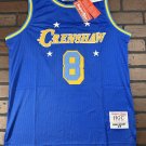 CRENSHAW BRYANT #8 Headgear Classics Blue Basketball Jersey ~New~ M L XL 2XL