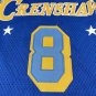 CRENSHAW BRYANT #8 Headgear Classics Blue Basketball Jersey ~New~ M L XL 2XL