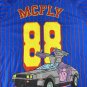 BACK TO THE FUTURE Headgear Classics Blue Baseball Jersey ~Never Worn~M L XL XXL