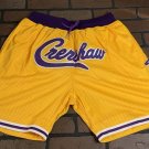 KOBE/MAMBA CRENSHAW Headgear Classics Gold Basketball Shorts ~Never Worn~ 2XL