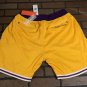 KOBE/MAMBA CRENSHAW Headgear Classics Gold Basketball Shorts ~Never Worn~ 2XL
