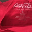 COCA-COLA Santa Red T-shirt ~Never Worn~ S L