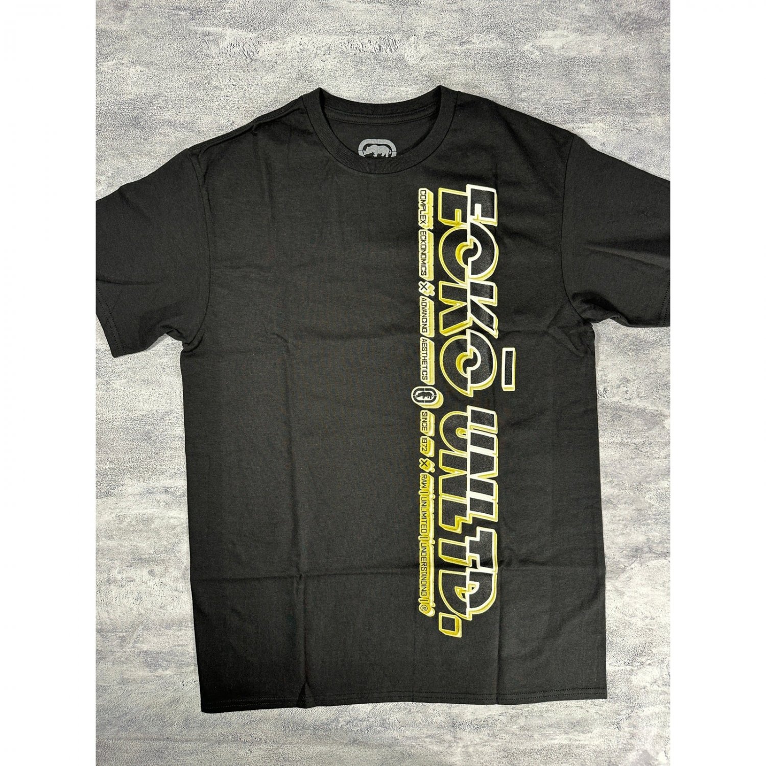 Ecko UNTLD Yellow Logo Graphic T-shirt~ New with Tags M-3XL~