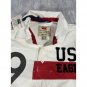USA Canterbury White Rugby Polo Shirt ~XS, S, L, XL, 2XL~