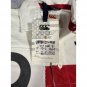 USA Canterbury White Rugby Polo Shirt ~XS, S, L, XL, 2XL~