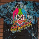 GRAFFIX Jester Blue Tie Dye Get Down Art T-Shirt ~Never Worn~ S M L XL 2XL
